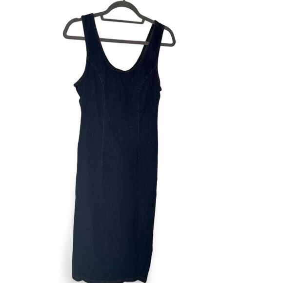 Mirror 2 Y2K Long Denim Dress - Picture 1 of 8